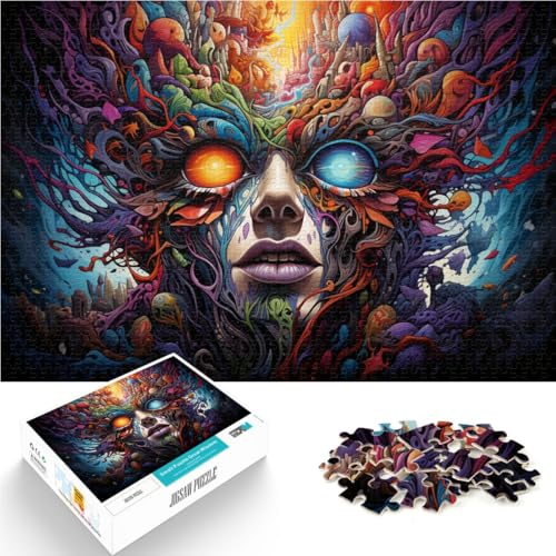 Puzzle für Erwachsene, 2000 Teile, farbenfrohe künstlerische Figuren, Familienaktivitätspuzzle, lustiges Geschenk, 27,56 x 39,37 Zoll, für Teenager ab 14 Jahren Puzzle für Erwachsene, 2000 Teile, farbenfrohe künstlerische Figuren, Familienaktivitätspuzzle, lustiges Geschenk, 27,56 x 39,37 Zoll, für Teenager ab 14 Jahren von SYUNFEI