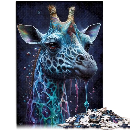 2000-teiliges Puzzle für Erwachsene, liebenswerte Giraffe, Lernpuzzle, Lernspiel für Geburtstag, Weihnachten, 70 x 100 cm von SYUNFEI