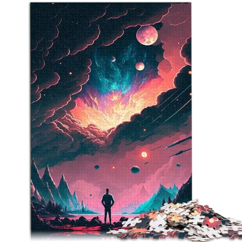 Puzzle 2000 Teile für Erwachsene, magisches Universum, Denkspiel, Wanddekoration, einzigartige Geburtstags, 70 x 100 cm von SYUNFEI