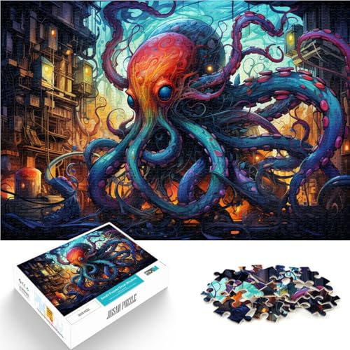 2000-teiliges Puzzle für Erwachsene, EIN mechanisches Oktopus-Denkspiel, ganze Familie, 70 x 100 cm, für 14-Jährige von SYUNFEI