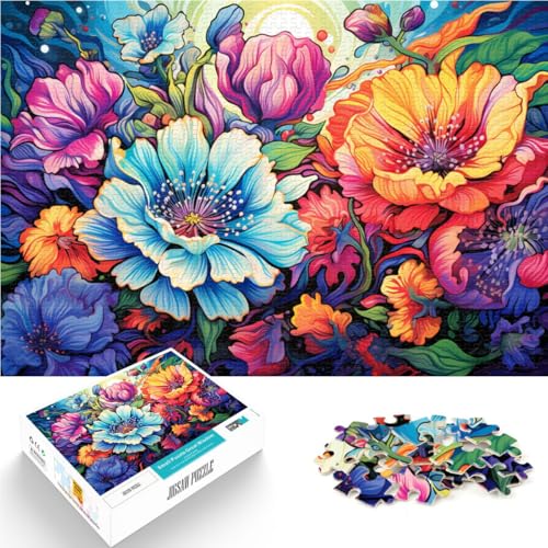 Puzzle für Erwachsene, 2000 Teile, Blumen, Spielzeug, Lernspiele, Stressabbau, Weihnachts- und Geburtstagsgeschenk, 27,56 x 39,37 Zoll, für Jugendliche ab 14 Jahren von SYUNFEI