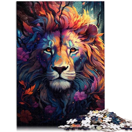 Puzzle für Erwachsene, 1000 Teile, schöner Löwe, Lernspielzeug, Familienspiele, tolle Geschenke und Spielzeuge, 26x38cm, für Teenager ab 14 Jahren von SYUNFEI