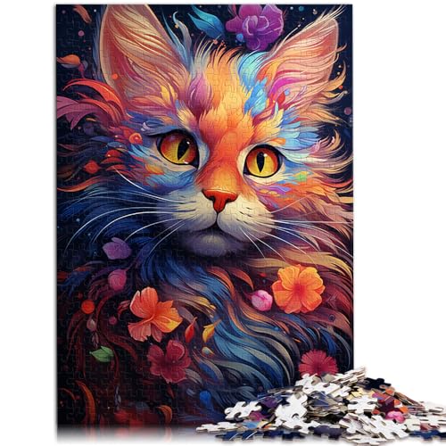 1000-teiliges Puzzle für Erwachsene, süße Katzen, Puzzle für Lernspiele, herausforderndes Spielzeug, tolle Geschenke und Spielzeuge, 50 x 75 cm, für 14-Jährige 1000-teiliges Puzzle für Erwachsene, süße Katzen, Puzzle für Lernspiele, herausforderndes Spielzeug, tolle Geschenke und Spielzeuge, 50 x 75 cm, für 14-Jährige von SYUNFEI
