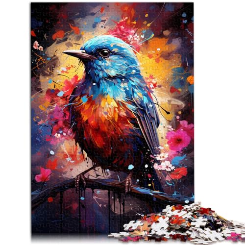 Puzzle für Erwachsene, 2000 Teile, süßes kleines Blaumeisen-Puzzle, Geschenke, Lernspiel für Geburtstag, Weihnachten, 27,56 x 39,37 Zoll von SYUNFEI