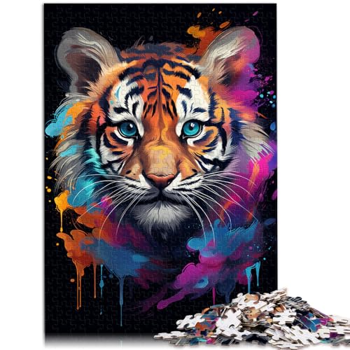 Puzzle für Erwachsene, 2000 Teile, süßes kleines Tigerspielzeug, Denkspiel, Lernspiel für Geburtstag, Weihnachten, 70 x 100 cm, für 14-Jährige von SYUNFEI