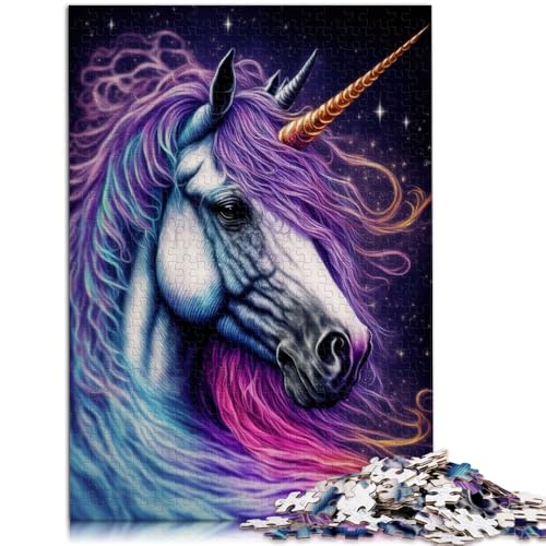 Puzzle für Erwachsene mit 1000 Teilen, süßes Pony, Denkspiel,50x75cm, Geschenkideen für Teenager ab 14 Jahren von SYUNFEI