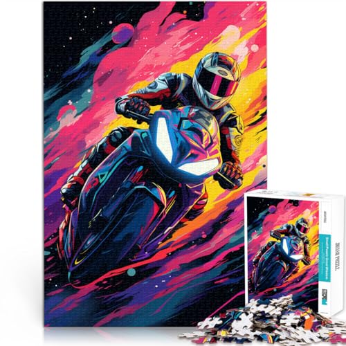 Puzzle für Erwachsene, 1000 Teile, Motogp, Lernspiele, Heimdekoration, Puzzlegeschenke für Freunde und Familie, 19,7 x 29,5 Zoll Puzzle für Erwachsene, 1000 Teile, Motogp, Lernspiele, Heimdekoration, Puzzlegeschenke für Freunde und Familie, 19,7 x 29,5 Zoll von SYUNFEI