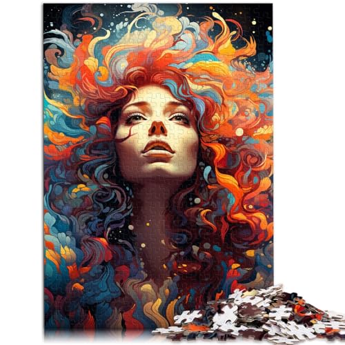 Puzzle für Erwachsene, 1000 Teile, trendiges Mädchen, buntes Puzzle für Lernspiele, Herausforderungsspielzeug, 10,27 x 14,96 Zoll, Weihnachtspuzzle-Geschenke Puzzle für Erwachsene, 1000 Teile, trendiges Mädchen, buntes Puzzle für Lernspiele, Herausforderungsspielzeug, 10,27 x 14,96 Zoll, Weihnachtspuzzle-Geschenke von SYUNFEI