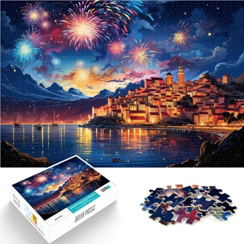 Puzzle 2000 Teile für Erwachsene, Landschaftskunst, Denksportaufgabe, Herausforderung für die Intelligenz des Gehirns, süchtig machendes Spielzeug, 70 x 100 cm, von SYUNFEI