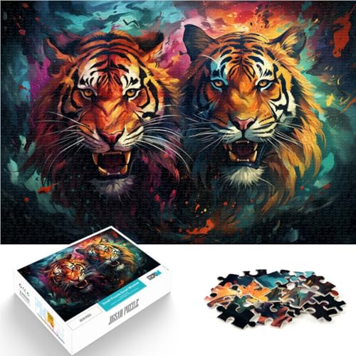 Puzzle 2000 Teile für Erwachsene, Zwei Lernspiele, Herausforderungsspielzeug, ganze Familie, 70 x 100 cm, für 14-Jährige von SYUNFEI