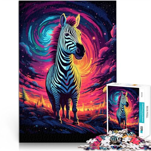 2000-teiliges Puzzle für Erwachsene, Zebra, Lernspiele für Zuhause, DIY-Spielzeug, Weihnachtswunschliste mit Weihnachtsmann, 70 x 100 cm, von SYUNFEI