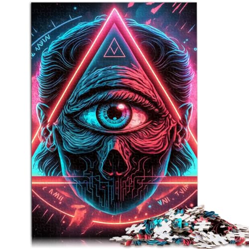 Puzzle für Erwachsene „Das Auge der Vorsehung“, 1000 Teile, für Erwachsene, 50 x 75 cm, Holzbrett-Puzzles für Erwachsene, Geschenke, Erwachsene von SYUNFEI