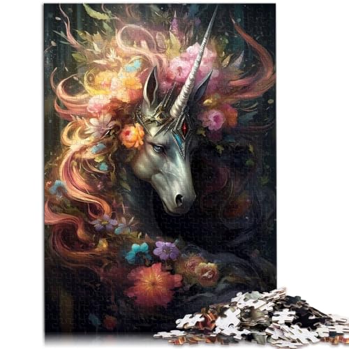 Puzzle für Erwachsene 1000 Teile Das Einhorn und die Natur Lernspiele Heimdekoration Puzzle 14,96 Zoll x 20,47 Zoll Puzzle für Erwachsene 1000 Teile Das Einhorn und die Natur Lernspiele Heimdekoration Puzzle 14,96 Zoll x 20,47 Zoll von SYUNFEI