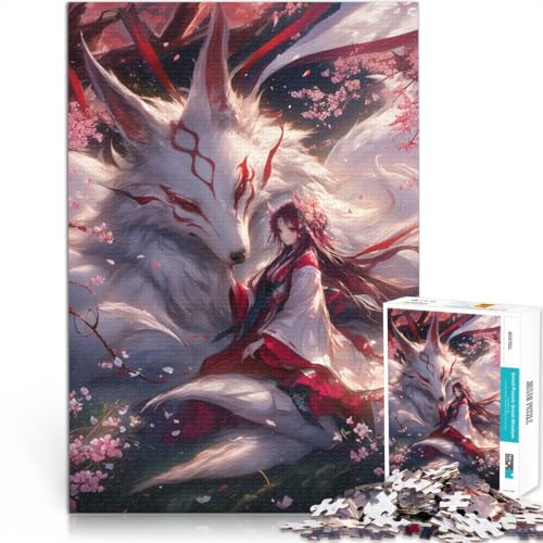 Puzzle 2000 Teile für Erwachsene, „Der Fuchs und das Mädchen“, Lernspiele, Geburtstagsgeschenk, Geschenke, 70 x 100 cm, für Teenager ab 14 Jahren Puzzle 2000 Teile für Erwachsene, „Der Fuchs und das Mädchen“, Lernspiele, Geburtstagsgeschenk, Geschenke, 70 x 100 cm, für Teenager ab 14 Jahren von SYUNFEI