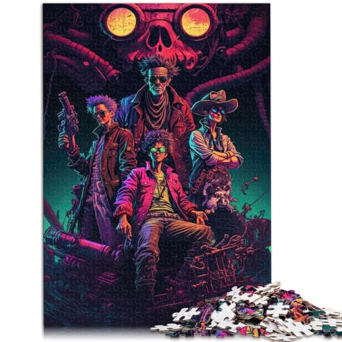 Puzzle mit 1000 Teilen für Erwachsene, „The Killer Family“, als Geschenk zum Stressabbau, schwierige Herausforderung,50x75cm, für Teenager ab 14 Jahren Puzzle mit 1000 Teilen für Erwachsene, „The Killer Family“, als Geschenk zum Stressabbau, schwierige Herausforderung,50x75cm, für Teenager ab 14 Jahren von SYUNFEI