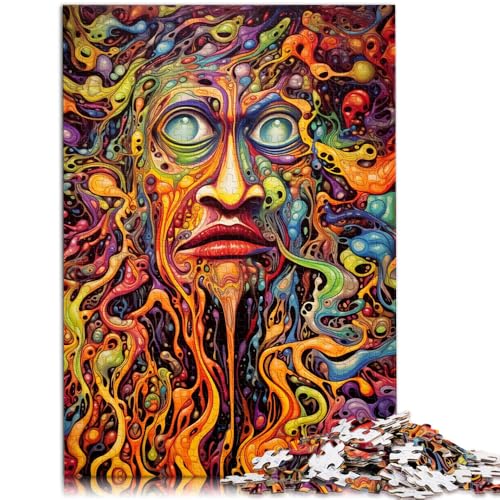 Puzzle 1000 Teile für Erwachsene, Psychedelische Metamorphose, Denkspiel, einzigartige Geburtstags, 26x38cm, für 14-Jährige Puzzle 1000 Teile für Erwachsene, Psychedelische Metamorphose, Denkspiel, einzigartige Geburtstags, 26x38cm, für 14-Jährige von SYUNFEI
