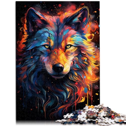 Puzzle für Erwachsene, 1000 Teile, Space Wolf, Spielzeug, Denkspiel mit vollständig ineinander greifenden, zufällig geformten Teilen, 19,7 x 29,5 Zoll, für 14-Jährige Puzzle für Erwachsene, 1000 Teile, Space Wolf, Spielzeug, Denkspiel mit vollständig ineinander greifenden, zufällig geformten Teilen, 19,7 x 29,5 Zoll, für 14-Jährige von SYUNFEI