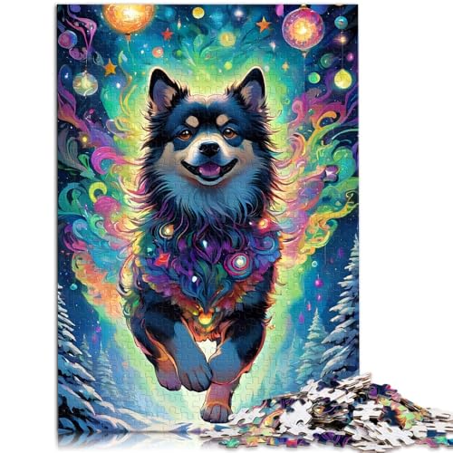 Puzzle 1000 Teile für Erwachsene Suomen Lapinkoira Denkspiel, herausfordernd, Aber unterhaltsam und humorvoll,38x52cm Puzzle 1000 Teile für Erwachsene Suomen Lapinkoira Denkspiel, herausfordernd, Aber unterhaltsam und humorvoll,38x52cm von SYUNFEI