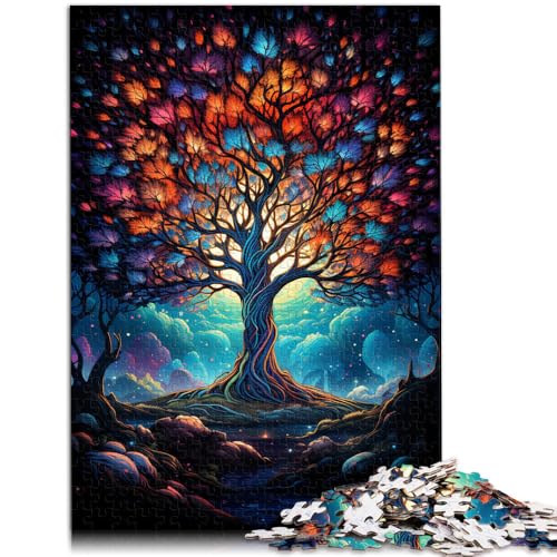 Puzzle für Erwachsene 1000 Teile „Der kosmische Baum des Lebens“, anspruchsvolles Spielspielzeug, 14,96 x 20,47 Zoll, Lernspiel für Geburtstag, Weihnachten Puzzle für Erwachsene 1000 Teile „Der kosmische Baum des Lebens“, anspruchsvolles Spielspielzeug, 14,96 x 20,47 Zoll, Lernspiel für Geburtstag, Weihnachten von SYUNFEI