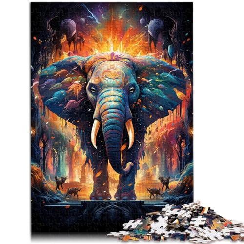 Puzzle für Erwachsene 1000 Teile Fantasieelefant Spielzeug Lernspiele Stressabbau 10,27 Zoll x 14,96 Zoll Einzigartige Geburtstags Puzzle für Erwachsene 1000 Teile Fantasieelefant Spielzeug Lernspiele Stressabbau 10,27 Zoll x 14,96 Zoll Einzigartige Geburtstags von SYUNFEI