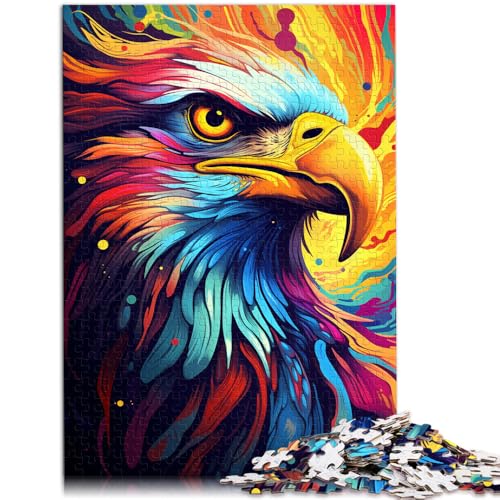 Puzzle für Erwachsene 1000 Teile Malen Adler Herausforderndes Spiel Puzzles 10,27 Zoll x 14,96 Zoll Weihnachtsgeburtstagsgeschenk von SYUNFEI