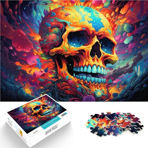 Puzzle für Erwachsene, 1000 Teile, mutierte Skelette, Familienunterhaltungsspielzeug, 10,27 x 14,96 Zoll, geeignet für Jugendliche ab 14 Jahren von SYUNFEI
