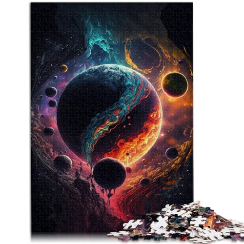 Puzzle für Erwachsene, 1000 Teile, Galaktisches Puzzle für Lernspiele, Herausforderungsspielzeug, Weihnachtspuzzle, Geschenke, 14,96 x 20,47 Zoll Puzzle für Erwachsene, 1000 Teile, Galaktisches Puzzle für Lernspiele, Herausforderungsspielzeug, Weihnachtspuzzle, Geschenke, 14,96 x 20,47 Zoll von SYUNFEI