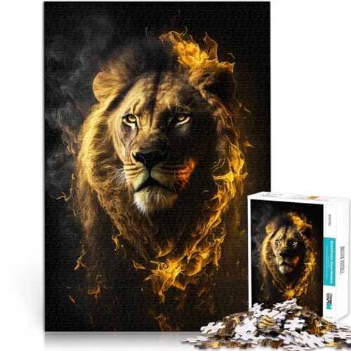 Puzzle für Erwachsene, 1000 Teile, Kunst, Bunte Löwen, Puzzle für Lernspiele, Herausforderungsspielzeug, 10,27 Zoll x 14,96 Zoll, Weihnachtspuzzle-Geschenke Puzzle für Erwachsene, 1000 Teile, Kunst, Bunte Löwen, Puzzle für Lernspiele, Herausforderungsspielzeug, 10,27 Zoll x 14,96 Zoll, Weihnachtspuzzle-Geschenke von SYUNFEI