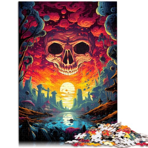 1000-teiliges Puzzle für Erwachsene, Bizarre, Bunte Monster, lustige Spiele, einzigartige Geburtstags, 50 x 75 cm, für Teenager ab 14 Jahren von SYUNFEI