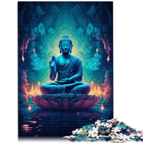 Puzzle für Erwachsene, 1000 Teile, Bunte Buddha-Statue, Spielzeug, Denkspiel, anspruchsvolles Puzzlespiel und Familienspiel, 14,96 x 20,47 Zoll Puzzle für Erwachsene, 1000 Teile, Bunte Buddha-Statue, Spielzeug, Denkspiel, anspruchsvolles Puzzlespiel und Familienspiel, 14,96 x 20,47 Zoll von SYUNFEI