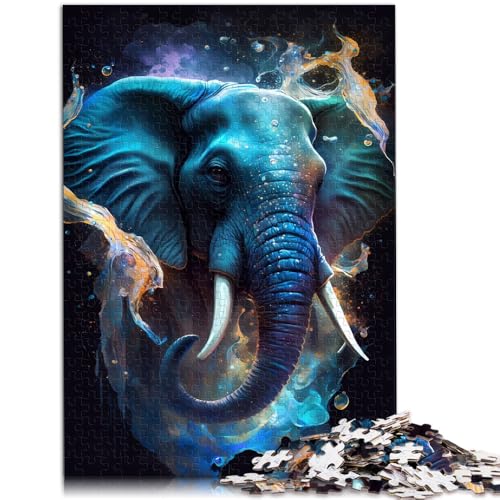 Puzzle für Erwachsene, 1000 Teile, süßes Elefantenspielzeug, Denkspiel, ganze Familie, 26x38cm, für 14-Jährige Puzzle für Erwachsene, 1000 Teile, süßes Elefantenspielzeug, Denkspiel, ganze Familie, 26x38cm, für 14-Jährige von SYUNFEI