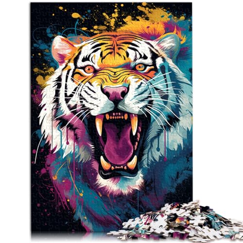 2000-teiliges Puzzle für Erwachsene, Tiger-Denkspiel, ganze Familie, 70 x 100 cm, für Teenager ab 14 Jahren von SYUNFEI