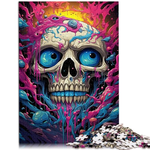 Puzzle für Erwachsene, 2000 Teile, Totenkopf-Denkspiel, ganze Familie, 70 x 100 cm, für 14-Jährige von SYUNFEI