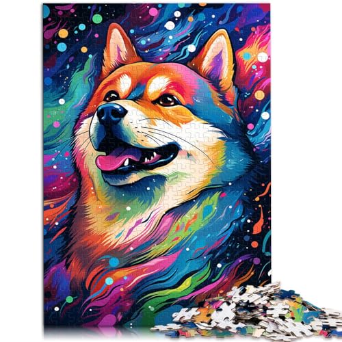 Puzzle für Erwachsene, 1000 Teile, Galaxy Shiba Inu, das Puzzle, Wanddekoration, einzigartige Geburtstags, 50 x 75 cm, für 14-Jährige Puzzle für Erwachsene, 1000 Teile, Galaxy Shiba Inu, das Puzzle, Wanddekoration, einzigartige Geburtstags, 50 x 75 cm, für 14-Jährige von SYUNFEI