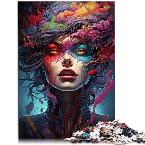 Puzzle 1000 Teile für Erwachsene, Hexen-Puzzle, Mitmach-Spiel, Wanddekoration, einzigartige Geburtstags, 14,96 x 20,47 Zoll von SYUNFEI