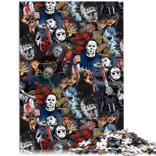 2000-teiliges Puzzle für Erwachsene, Killermaske, Spielzeug, Denkspiel, Wanddekoration, einzigartige Geburtstags, 27,56 x 39,37 Zoll von SYUNFEI