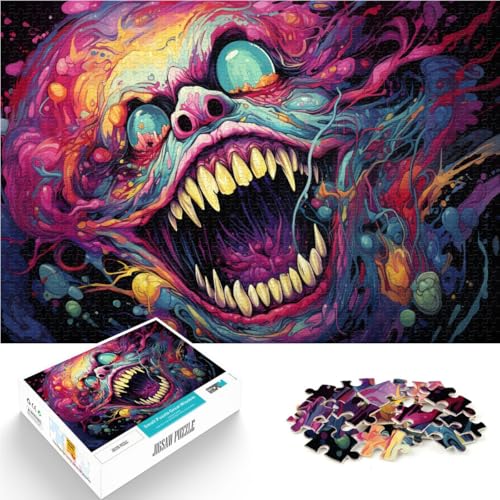 Puzzle für Erwachsene Monster 1000 Teile Puzzle 14,96 Zoll x 20,47 Zoll Kartonpuzzles Geeignet für Erwachsene und Kinder ab 14 Jahren Denksportspiel Puzzle für Erwachsene Monster 1000 Teile Puzzle 14,96 Zoll x 20,47 Zoll Kartonpuzzles Geeignet für Erwachsene und Kinder ab 14 Jahren Denksportspiel von SYUNFEI