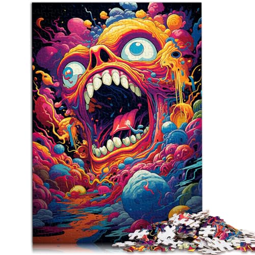 Puzzle für Erwachsene, 1000 Teile, Monster-Puzzle, Lernspiel, Herausforderungsspielzeug, Heimdekoration,38x52cm, für 14-Jährige Puzzle für Erwachsene, 1000 Teile, Monster-Puzzle, Lernspiel, Herausforderungsspielzeug, Heimdekoration,38x52cm, für 14-Jährige von SYUNFEI