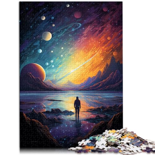 Puzzle für Erwachsene, 1000 Teile, Nachtansicht unter dem Sternenhimmel, schwierige und herausfordernde Weihnachtspuzzle-Geschenke, 14,96 Zoll x 20,47 Zoll Puzzle für Erwachsene, 1000 Teile, Nachtansicht unter dem Sternenhimmel, schwierige und herausfordernde Weihnachtspuzzle-Geschenke, 14,96 Zoll x 20,47 Zoll von SYUNFEI