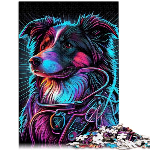 Puzzle für Erwachsene, 1000 Teile, Neon War Dogs, Spielzeug, Denkspiel, anspruchsvoll, Aber unterhaltsam und humorvoll, 14,96 Zoll x 20,47 Zoll Puzzle für Erwachsene, 1000 Teile, Neon War Dogs, Spielzeug, Denkspiel, anspruchsvoll, Aber unterhaltsam und humorvoll, 14,96 Zoll x 20,47 Zoll von SYUNFEI