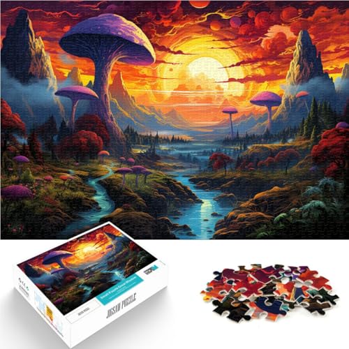 Puzzle Erwachsene, 2000 Teile, seltsame, farbenfrohe Landschaft, Spielzeug, Denkspiel, einzigartige Heimdekoration und Geschenke, 27,56 x 39,37 Zoll, Teenager ab 14 Jahren Puzzle Erwachsene, 2000 Teile, seltsame, farbenfrohe Landschaft, Spielzeug, Denkspiel, einzigartige Heimdekoration und Geschenke, 27,56 x 39,37 Zoll, Teenager ab 14 Jahren von SYUNFEI