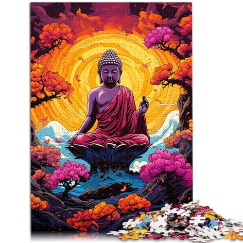 1000-teiliges Puzzle für Erwachsene mit einem Buddha-Denkspiel, ganze Familie,38x52cm, für Teenager ab 14 Jahren von SYUNFEI