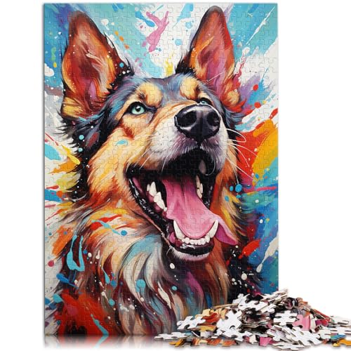 Puzzle für Erwachsene, 1000 Teile, Hunde, Lernspielzeug, Familienspiele, tolles, 50 x 75 cm, für Teenager ab 14 Jahren von SYUNFEI