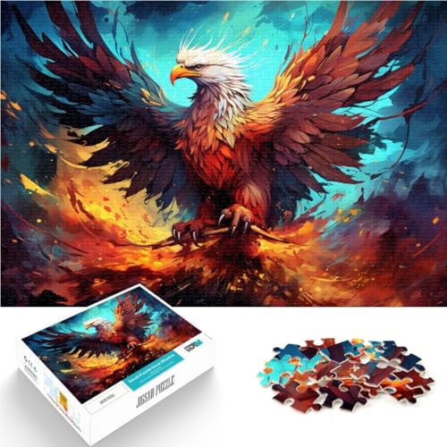 Puzzle für Erwachsene mit 1000 Teilen, Fantasy-Adler-Gemälde, Denkspiel, Weihnachtswunschliste mit Weihnachtsmann, 26x38cm, für Teenager ab 14 Jahren Puzzle für Erwachsene mit 1000 Teilen, Fantasy-Adler-Gemälde, Denkspiel, Weihnachtswunschliste mit Weihnachtsmann, 26x38cm, für Teenager ab 14 Jahren von SYUNFEI