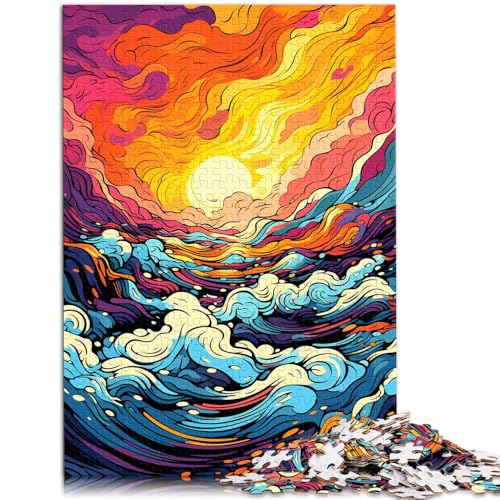 Puzzle für Erwachsene, 1000 Teile, Landschaft, Spielzeug, Lernspiele, Stressabbau, mit passendem Poster und Quizblatt, 50 x 75 cm von SYUNFEI