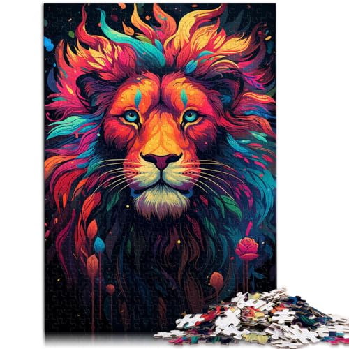 Puzzle für Erwachsene mit 1000 Teilen, Löwe, Spielzeug, Denkspiel,50x75cm, lustiges Geschenk für Teenager ab 14 Jahren Puzzle für Erwachsene mit 1000 Teilen, Löwe, Spielzeug, Denkspiel,50x75cm, lustiges Geschenk für Teenager ab 14 Jahren von SYUNFEI