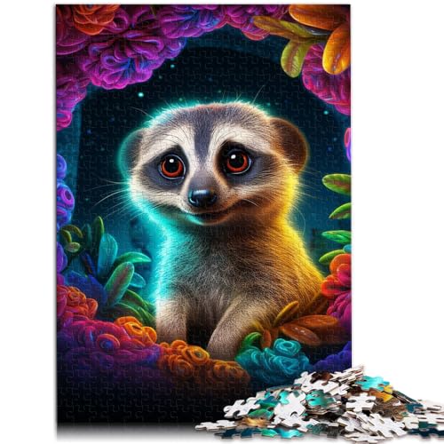 Puzzle für Erwachsene mit 1000 Teilen, Tierlemur, Denkspiel, 50x75 cm, perfekte Dekoration, geeignet für Teenager ab 14 Jahren Puzzle für Erwachsene mit 1000 Teilen, Tierlemur, Denkspiel, 50x75 cm, perfekte Dekoration, geeignet für Teenager ab 14 Jahren von SYUNFEI