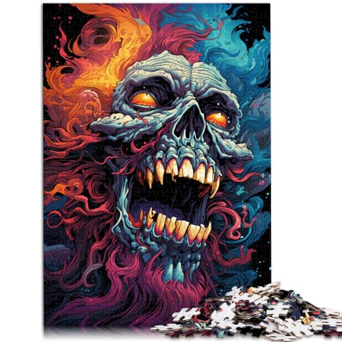 Puzzle für Erwachsene mit 1000 Teilen, Totenkopf, Spielzeug, Denkspiel, 50x75 cm, Kunstwerk, Geschenk für Teenager ab 14 Jahren Puzzle für Erwachsene mit 1000 Teilen, Totenkopf, Spielzeug, Denkspiel, 50x75 cm, Kunstwerk, Geschenk für Teenager ab 14 Jahren von SYUNFEI