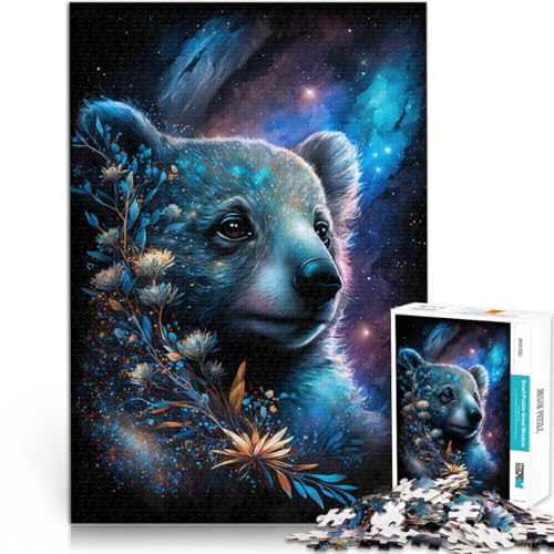 Puzzle für Erwachsene mit 1000 Teilen, Weltraumtier-Koala, Denkspiel, 26 x 38cm, zur Heimdekoration für Teenager ab 14 Jahren Puzzle für Erwachsene mit 1000 Teilen, Weltraumtier-Koala, Denkspiel, 26 x 38cm, zur Heimdekoration für Teenager ab 14 Jahren von SYUNFEI