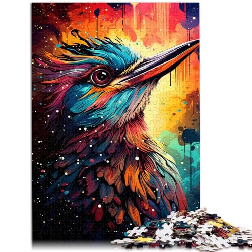 Puzzle für Erwachsene mit 1000 Teilen, farbenfrohes Specht-Puzzle,50x75cm, zum Stressabbau für Teenager ab 14 Jahren von SYUNFEI